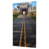 USA, Oregon, Scio, Shimanek Bridge 2 Klemmbrett (Links)