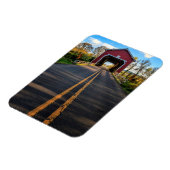 USA, Oregon, Scio, Shimanek Bridge 2 Magnet (Linke Seite)