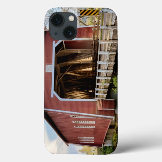 USA, Oregon, Scio, Shimanek Bridge Case-Mate iPhone Hülle (Rückseite)