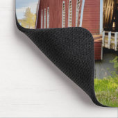 USA, Oregon, Scio, Shimanek Bridge Mousepad (Ecke)