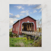 USA, Oregon, Scio, Shimanek Bridge Postkarte (Vorderseite)