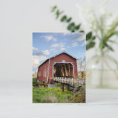 USA, Oregon, Scio, Shimanek Bridge Postkarte (Stehend Vorderseite)