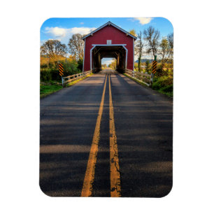USA, Oregon, Scio, Shimanek-Brücke 2 Magnet