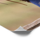 USA, Oregon, Seneca, Ponderosa Ranch. Cowboy Poster (Ecke)