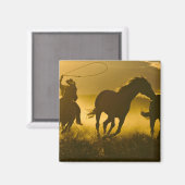 USA, Oregon, Seneca, Ponderosa Ranch. Magnet (Vorderseite/Rückseite)