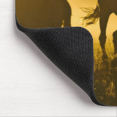 USA, Oregon, Seneca, Ponderosa Ranch. Mousepad (Ecke)