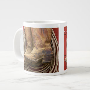 USA, Oregon, Seneca, Ponderosa Ranch. Nah Jumbo-Tasse