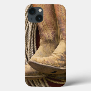 USA, Oregon, Seneca, Ponderosa Ranch. Nahaufnahme Case-Mate iPhone Hülle
