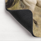 USA, Oregon, Seneca, Ponderosa Ranch. Pferd Mousepad (Ecke)
