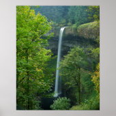 USA, Oregon, Silver Falls Staat Park Poster (Vorne)