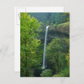 USA, Oregon, Silver Falls Staat Park Postkarte (Vorne/Hinten)