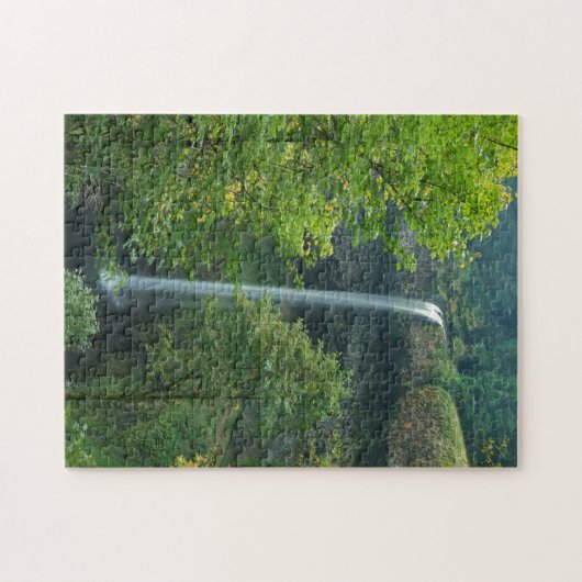 USA, Oregon, Silver Falls Staat Park Puzzle (Horizontal)