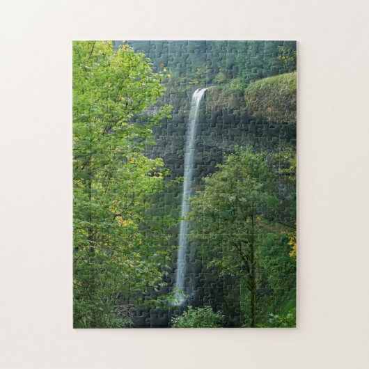USA, Oregon, Silver Falls Staat Park Puzzle (Vertikal)