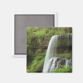 USA, Oregon, Silver Falls Staat Park. unten Magnet (Vorderseite/Rückseite)