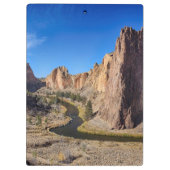 USA, Oregon, Smith Rock Staat Park Klemmbrett (Rückseite)