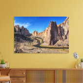USA, Oregon, Smith Rock Staat Park Leinwanddruck (Insitu (Wohnzimmer))