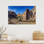USA, Oregon, Smith Rock Staat Park Poster (Küche)