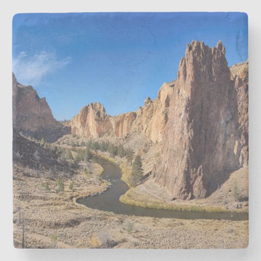 USA, Oregon, Smith Rock Staat Park Steinuntersetzer (Vorderseite)