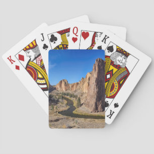 USA, Oregon, Smith Rock State Park Spielkarten