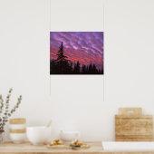 USA, Oregon, Three Sisters Wilderness, Vivid Poster (Küche)