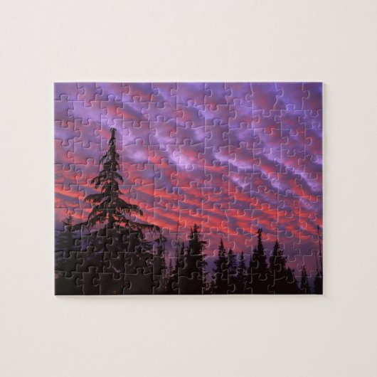 USA, Oregon, Three Sisters Wilderness, Vivid Puzzle (Horizontal)