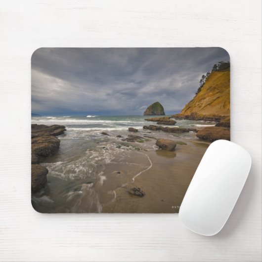 USA, Oregon, Tillmook Landkreis, Strand mit Mousepad (Mit Mouse)