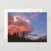 USA, Oregon, Umpqua National Forest. Sturm Postkarte (Vorne/Hinten)