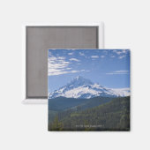 USA, Oregon, View of Mount Hood Magnet (Vorderseite/Rückseite)