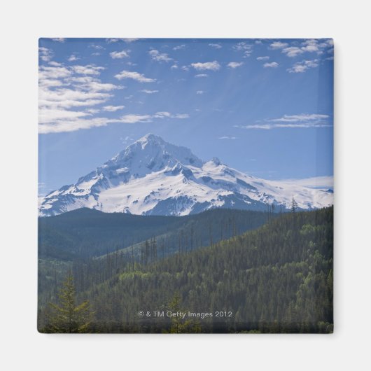 USA, Oregon, View of Mount Hood Magnet (Vorne)