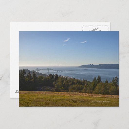 USA, Oregon, Washington, Brücke über Kolumbien Postkarte (Vorne/Hinten)