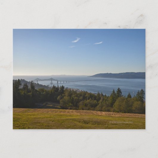 USA, Oregon, Washington, Brücke über Kolumbien Postkarte (Vorderseite)