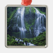 USA, Oregon, Willamette National Forest. Ansicht Silbernes Ornament (Vorne)