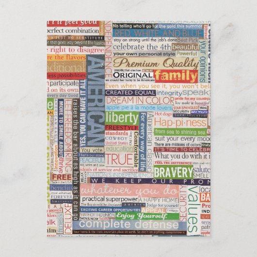 USA Original Postkarte (Vorderseite)