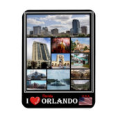 USA - Orlando Florida - Magnet (Vertikal)