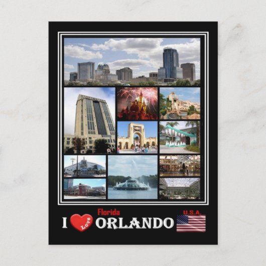 USA - Orlando Florida - Postkarte (Vorderseite)