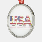 USA ORNAMENT AUS METALL (Links)
