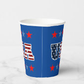 USA Paper Cup Pappbecher (Rechts)