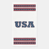 USA Paper Napkin Serviette (Vorderseite)