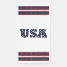 USA Paper Napkin Serviette