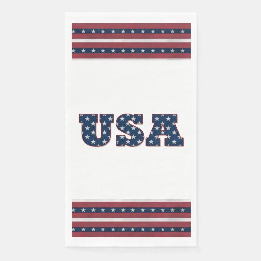 USA Paper Napkin Serviette (Vorderseite)