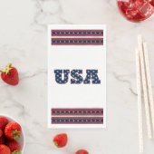 USA Paper Napkin Serviette (Beispiel)
