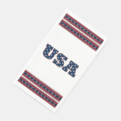 USA Paper Napkin Serviette (Ecke)