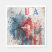 USA-Papier-Serviette Serviette (Vorderseite)