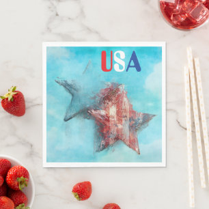 USA-Papier-Serviette Serviette