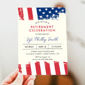 USA Party für das Renten von Militärpolizei unter Einladung