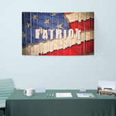 USA Patriot Flag Banner (Messeveranstaltung)