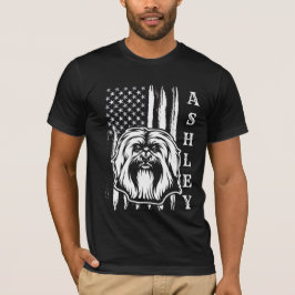 USA Patriot Havanese Dog US Pet T-Shirt