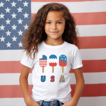 USA Patriot July 4 Independence Day Popcles