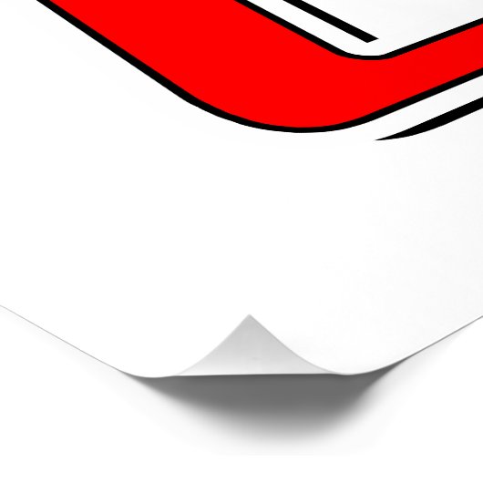 USA Patriot Logo Poster (Ecke)