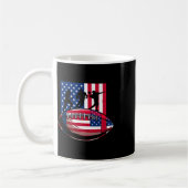 Usa Patriot Oder American Football 4. Juli Ameri Kaffeetasse (Links)